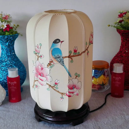 Stylish Hand-Painted Desk Lamp