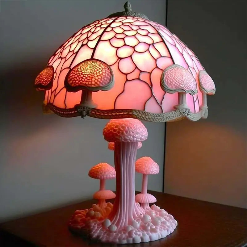 Creative Stained Plant Series Table Lamp