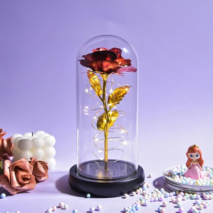 Beauty and The Beast Preserved Roses