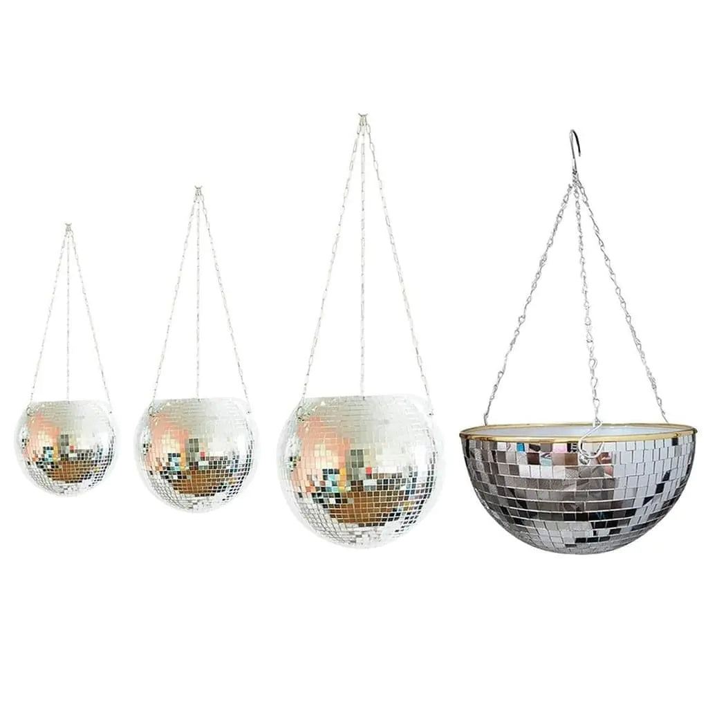 Disco Hanging Flower Pot