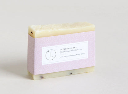 Lizush All Natural Lavender Gift Box with Bath Bomb and Shower Steamer