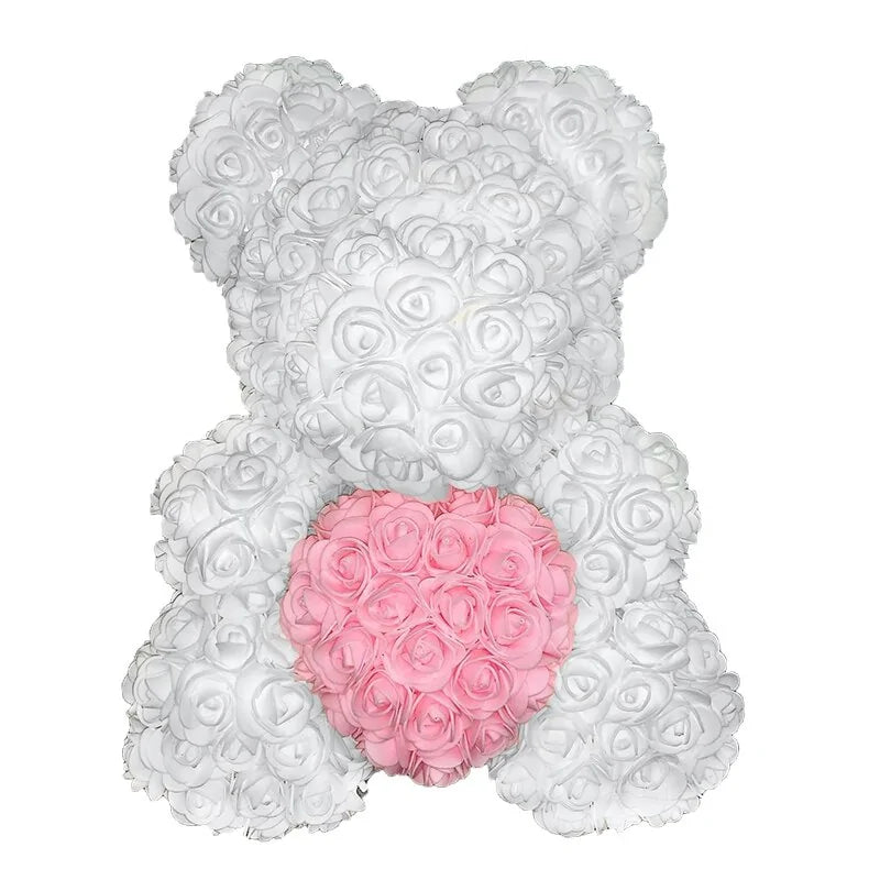 Flower Rose Teddy Bear