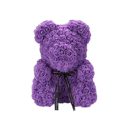 Flower Rose Teddy Bear