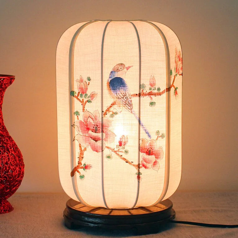 Stylish Hand-Painted Desk Lamp