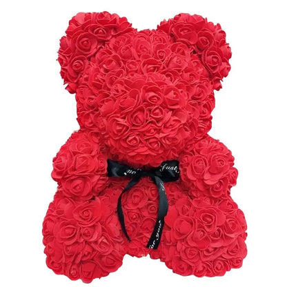 Flower Rose Teddy Bear