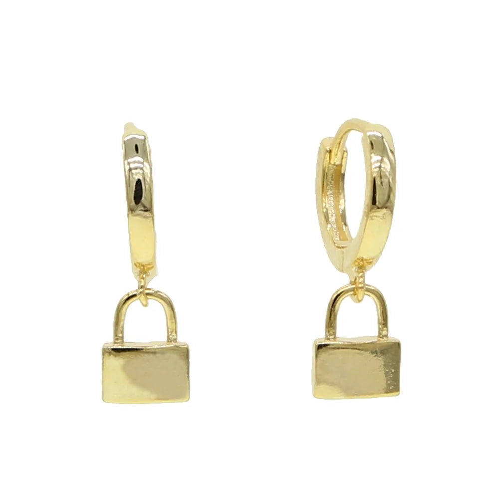 Lock Earrings