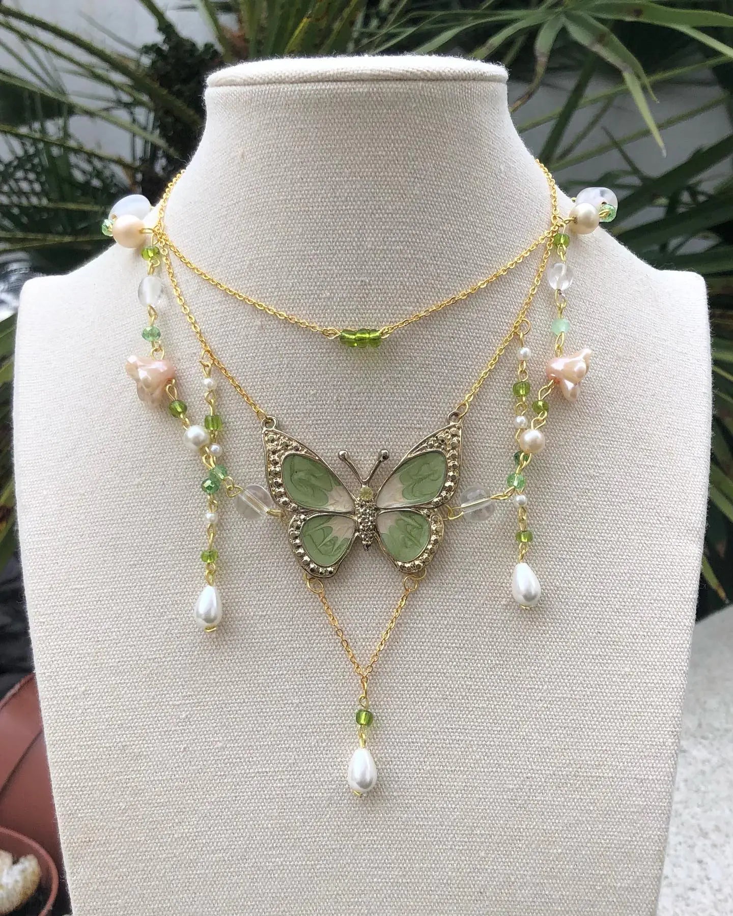 Fairy Butterfly Necklace