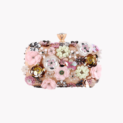 Luxury Flower Evening Bag