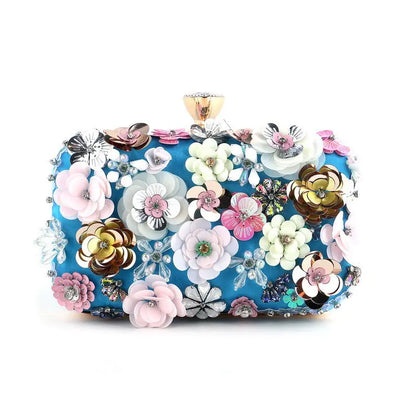 Luxury Flower Evening Bag