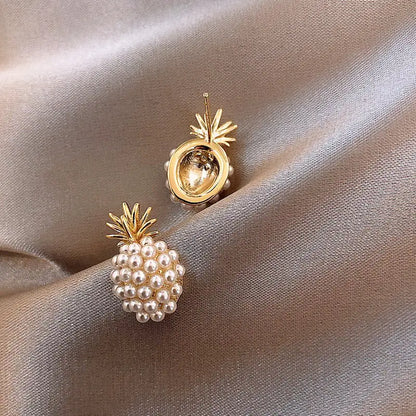 Pineapple Pearl Earrings