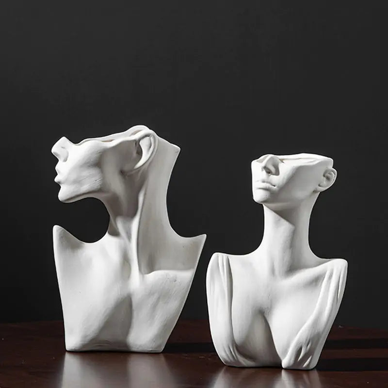 Woman Body Ceramic Vase